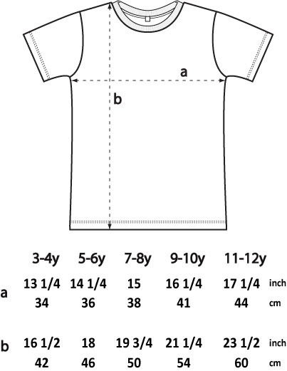 Big beardy bicycle mechanic kids jersey t shirt size guide